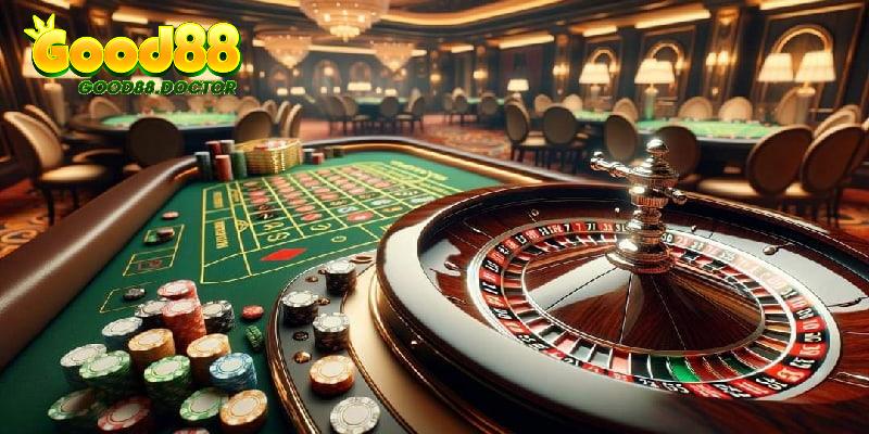 Hội viên có thể hoàn toàn thử vận may thông qua vòng quay roulette GOOD88